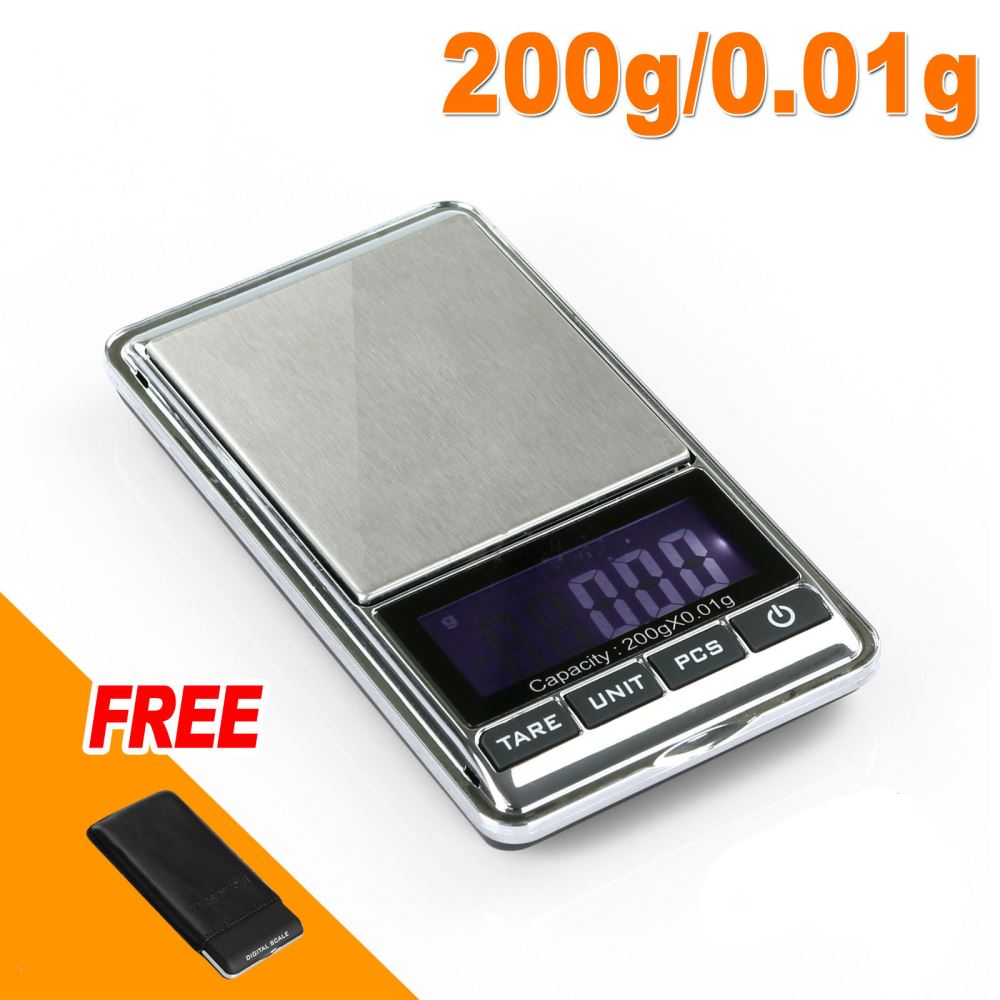 200g 0.01g Weight Jewellery Electronic Pocket Scale