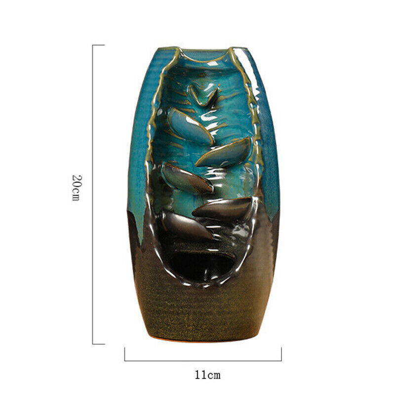 Tiered Backflow Incense Burner with Free Cones