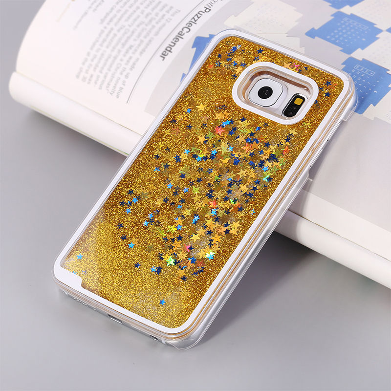 Samsung S7 Gilter Liquid Case Cover Quicksand