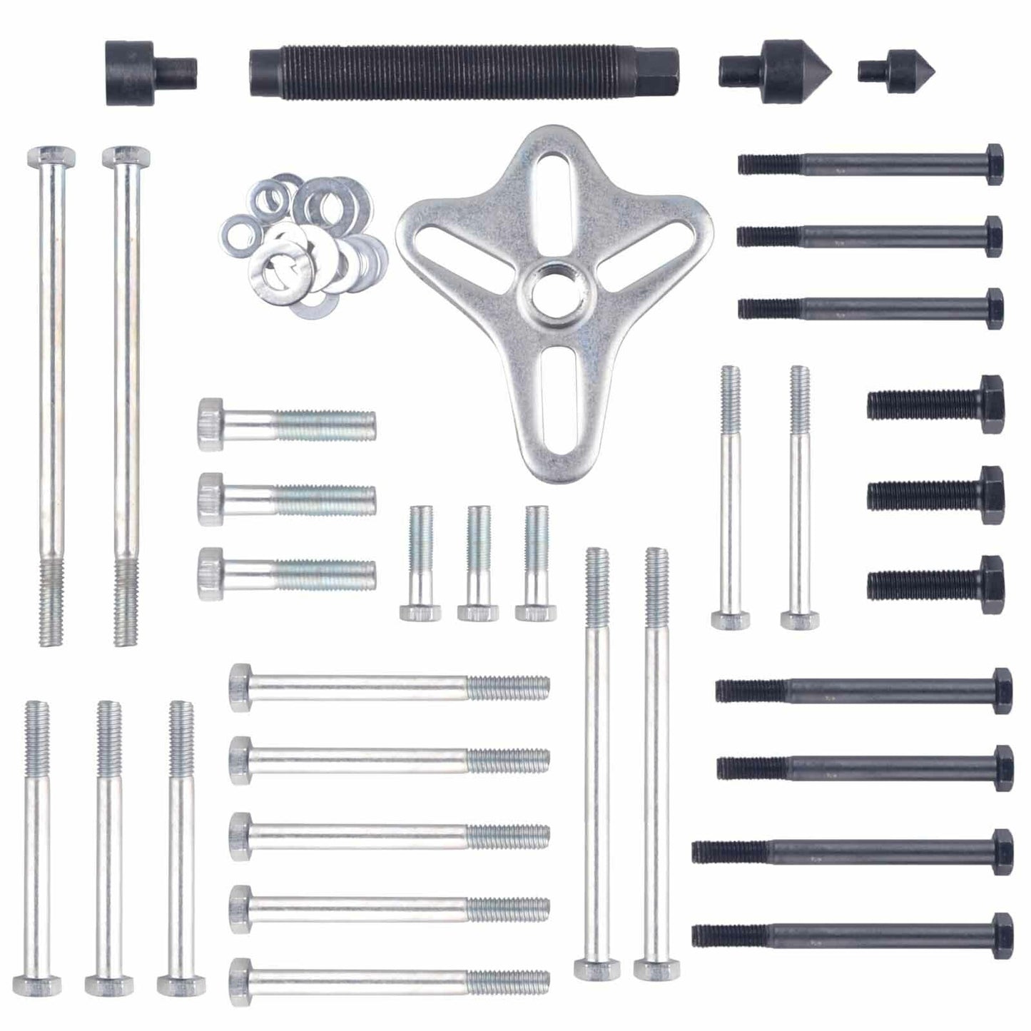 46pcs Bearing Puller Harmonic Balancer Steering Wheel Removal Kit