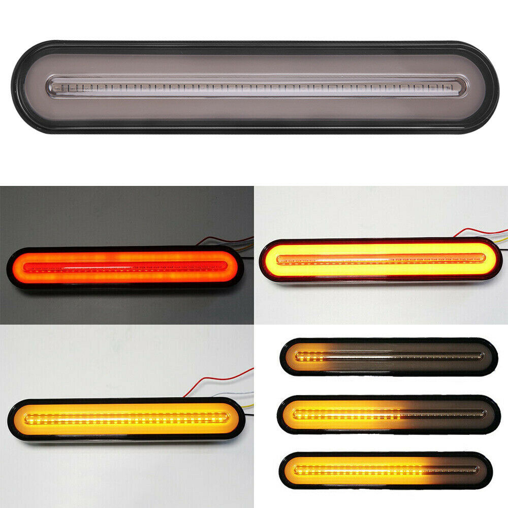 2x LED Tail Lights Trailer Stop Flowing Turn Signal Brake