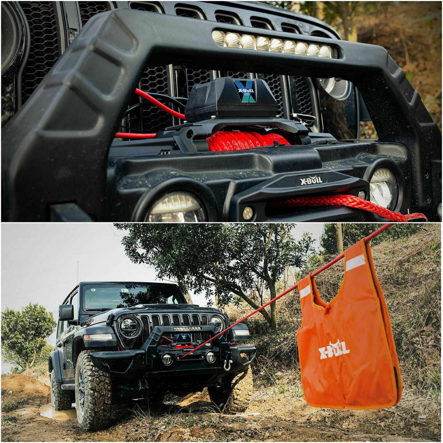 X-BULL Electric Winch 14500lbs