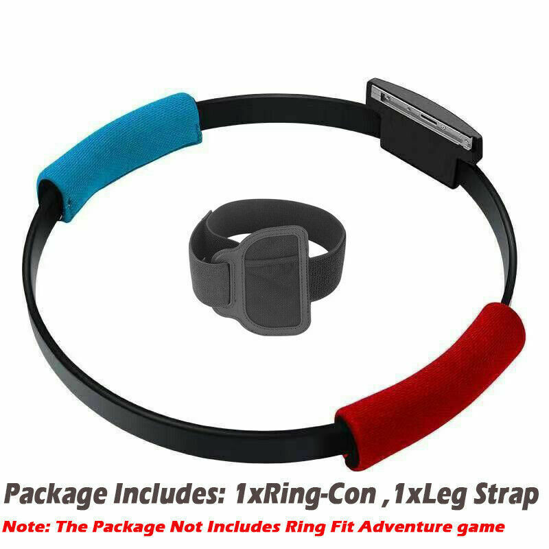 (NO GAME) For Nintendo Switch NS Adventure Fitness Ring Healthy Exercise Ring-Con&Leg Strap