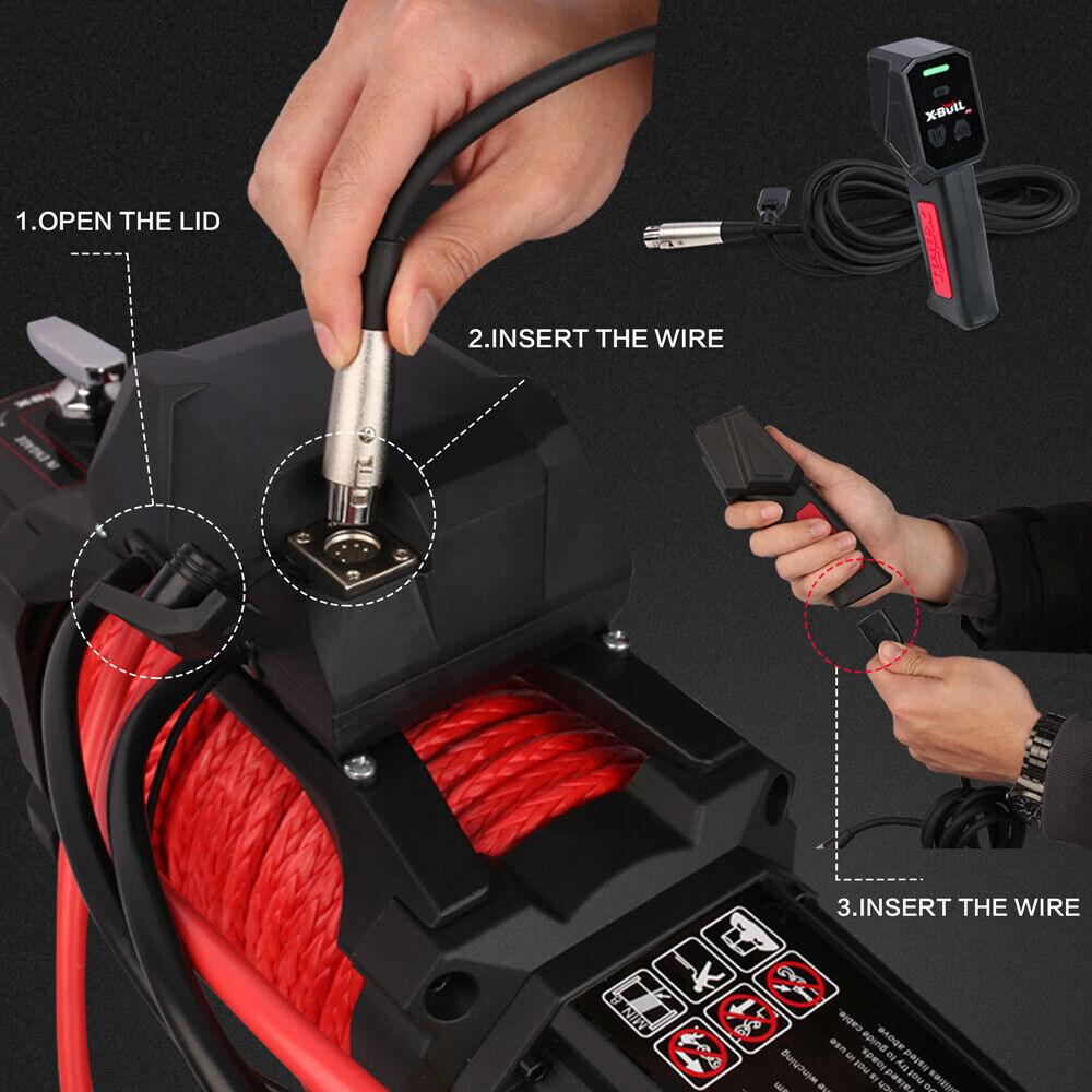 X-BULL Electric Winch 14500lbs