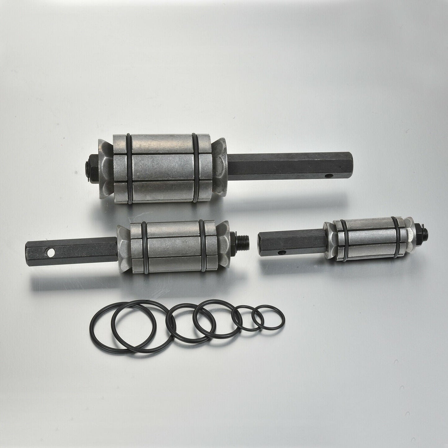 3pcs Muffler Exhaust Expander Tail Pipe Set Pipe Dent Remover Tool Kit