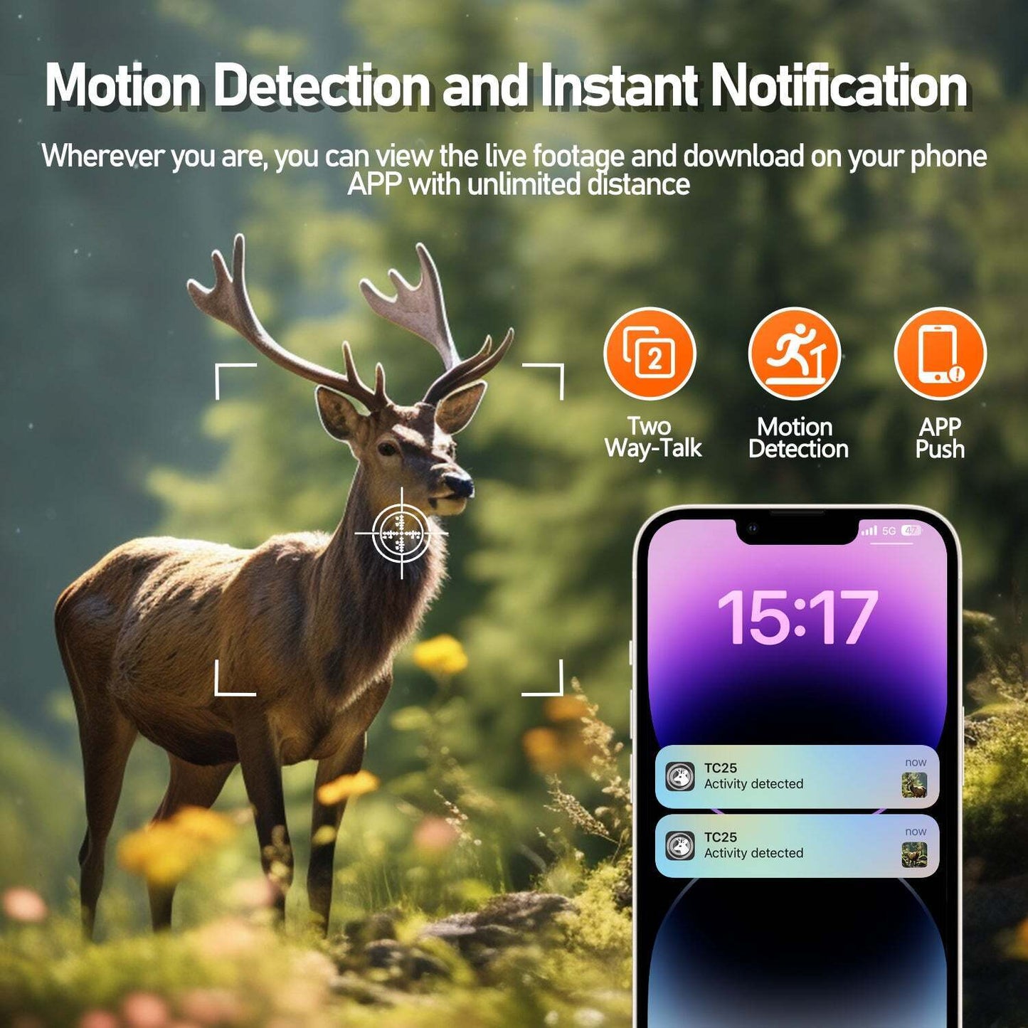 Solar 4G Trail Camera Hunting Camera