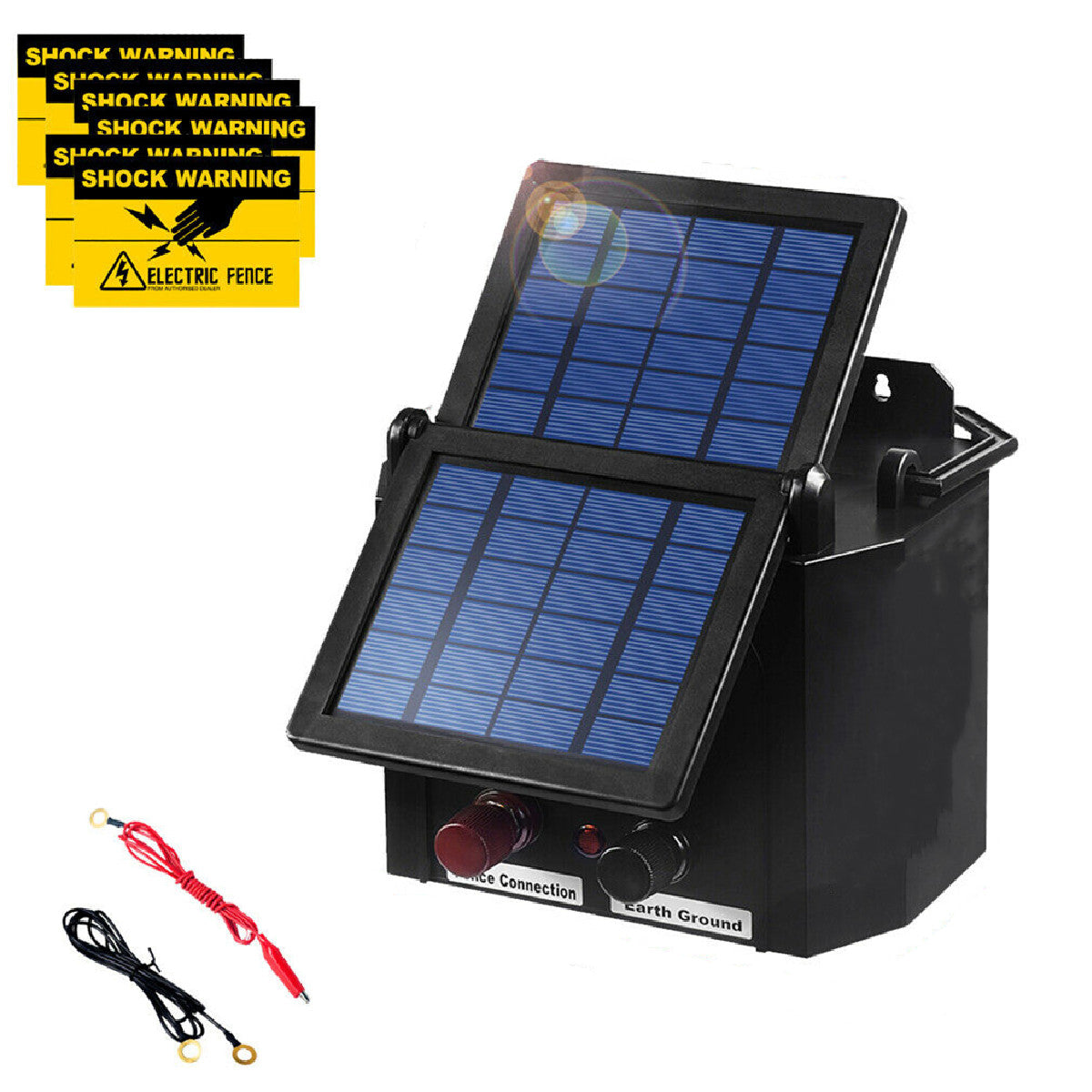 8km Solar Electric Fence Energiser