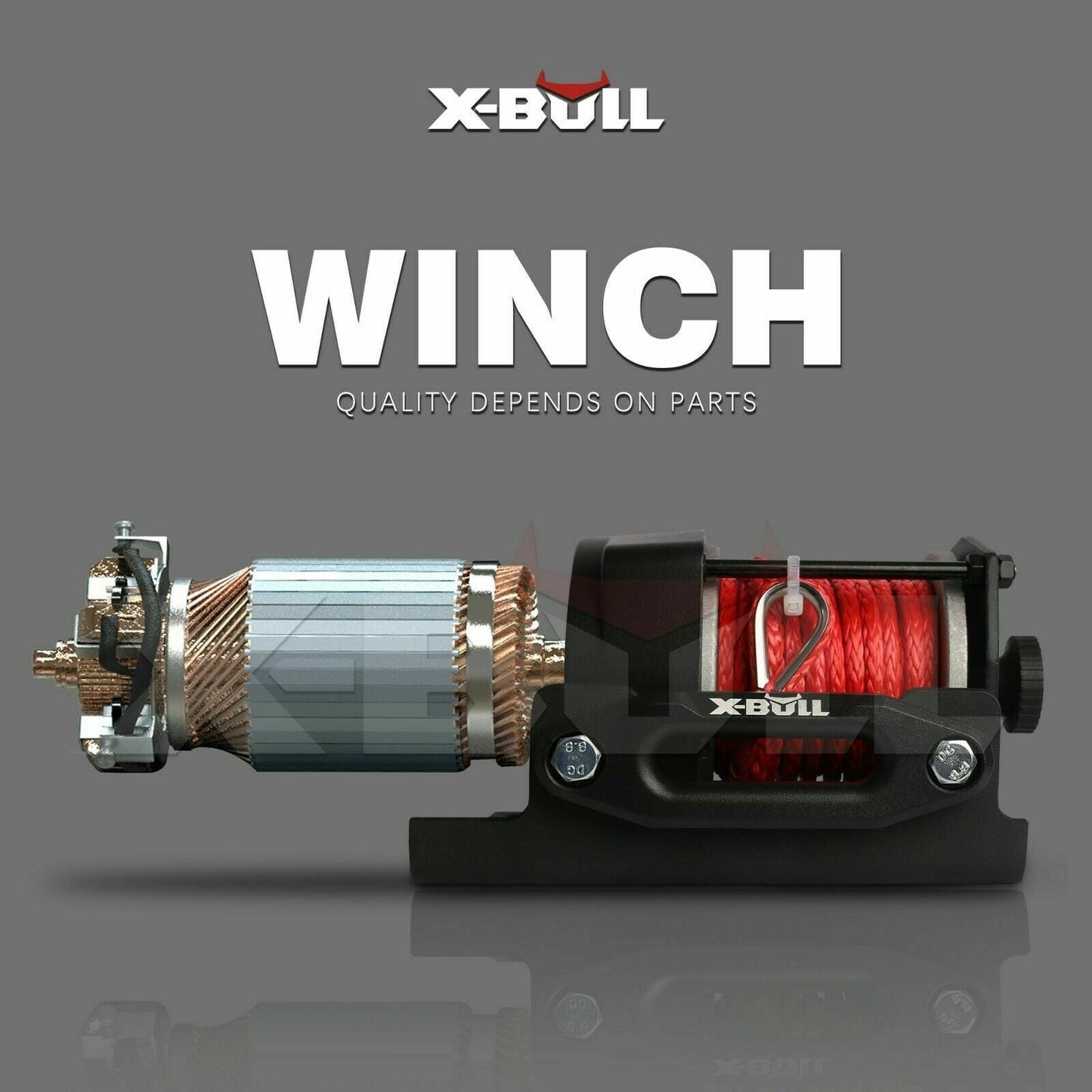 X-Bull Electric Winch 3000LBS - salelink.co.nz