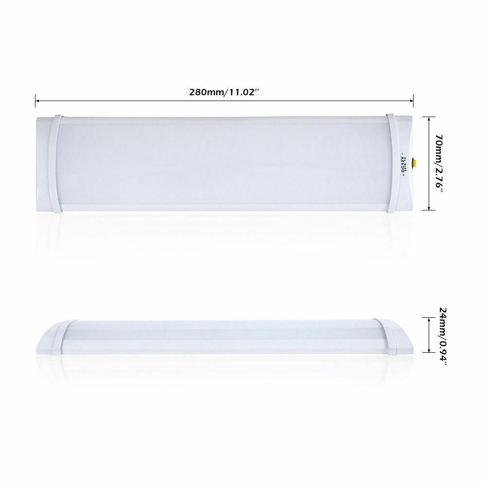 2x 10W LED Interior Light Strip Bar Car Truck Caravan 12V 24V