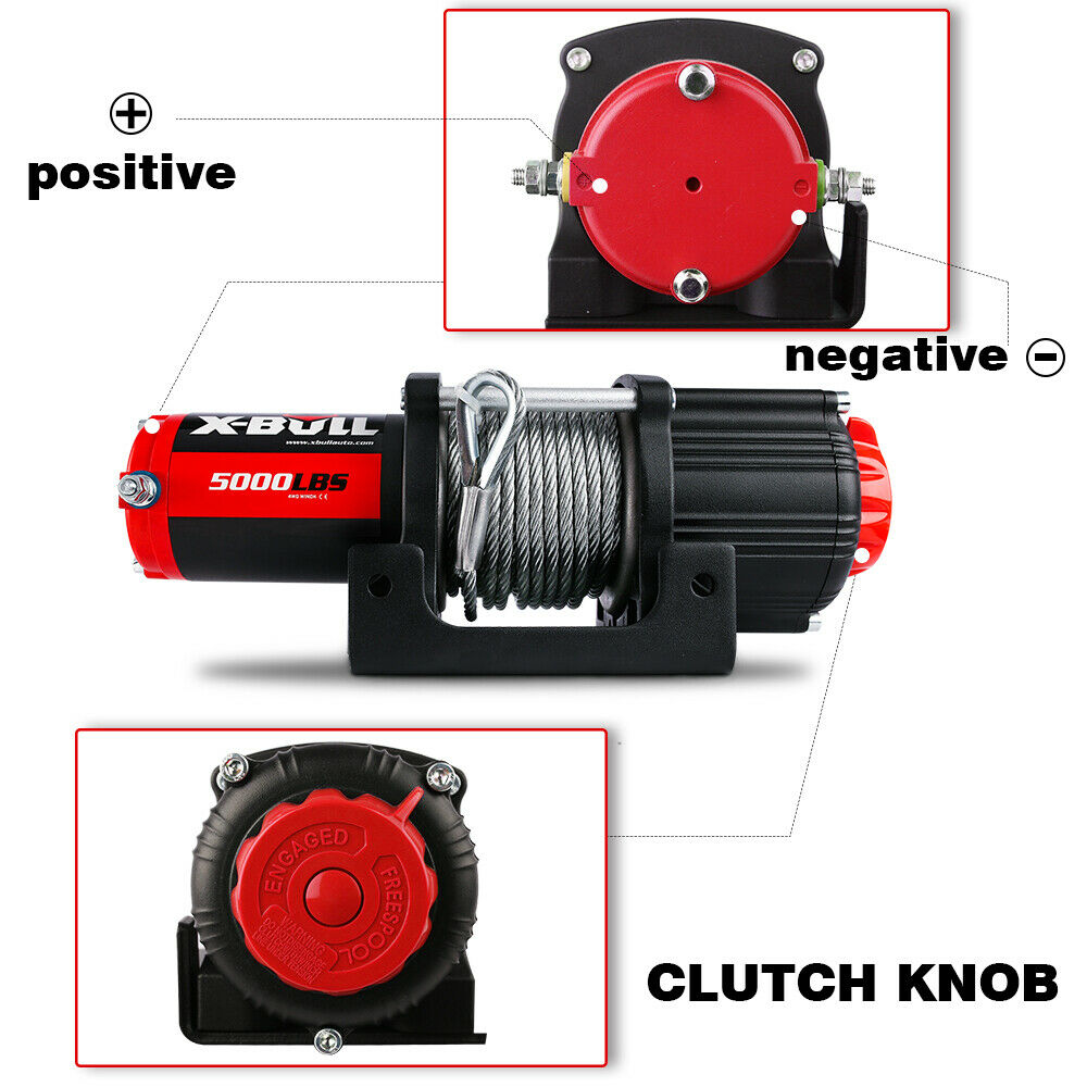 X-BULL Electric Winch 5000LBs