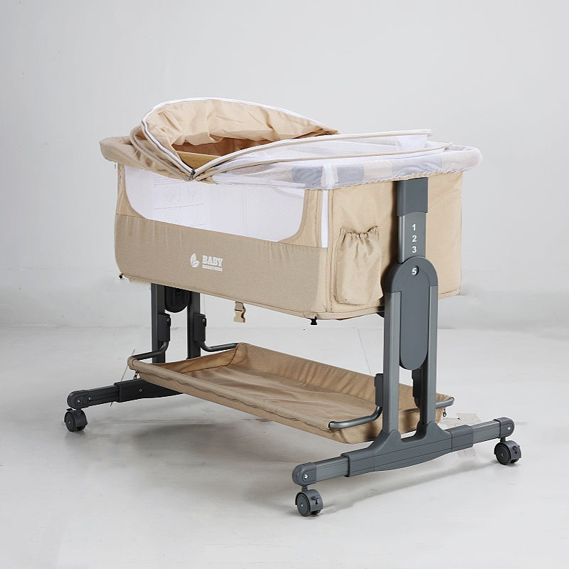 Baby Brightness Co Sleeper Bassinet Beige