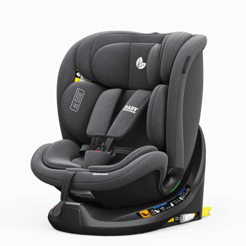 Pre-order Baby Brightness 360 Rotating ProtecMax Car Seat Dark Grey ETA: 2nd October 2025