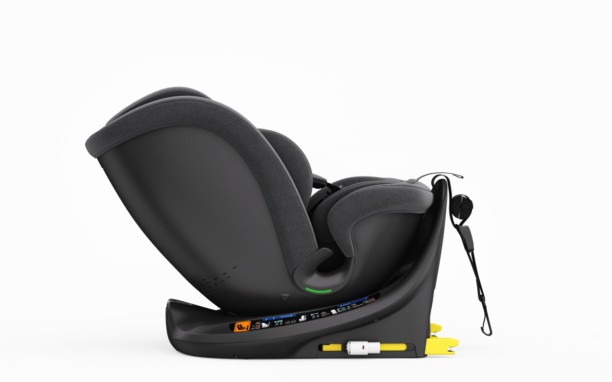 Pre-order Baby Brightness 360 Rotating ProtecMax Car Seat Dark Grey ETA: 2nd October 2025