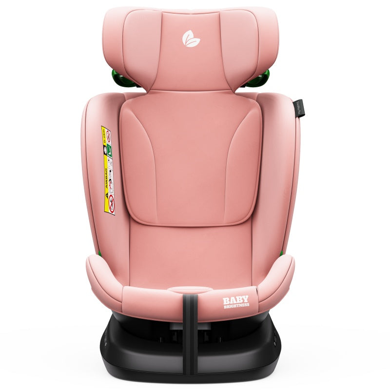 Pre-order Baby Brightness 360 Rotating ShieldMax Plus Car Seat Pink ETA: 2nd October 2025