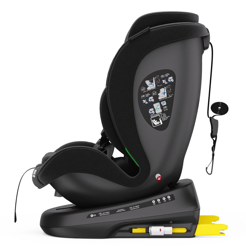 Pre-order Baby Brightness 360 Rotating ShieldMax Plus Car Seat Black ETA: 2nd October 2025