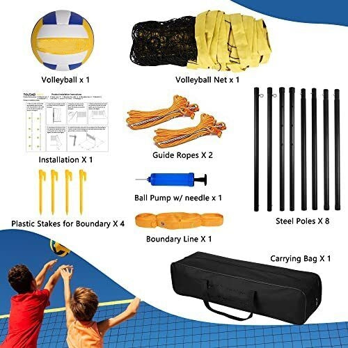 Outdoor Volleyball Net Set