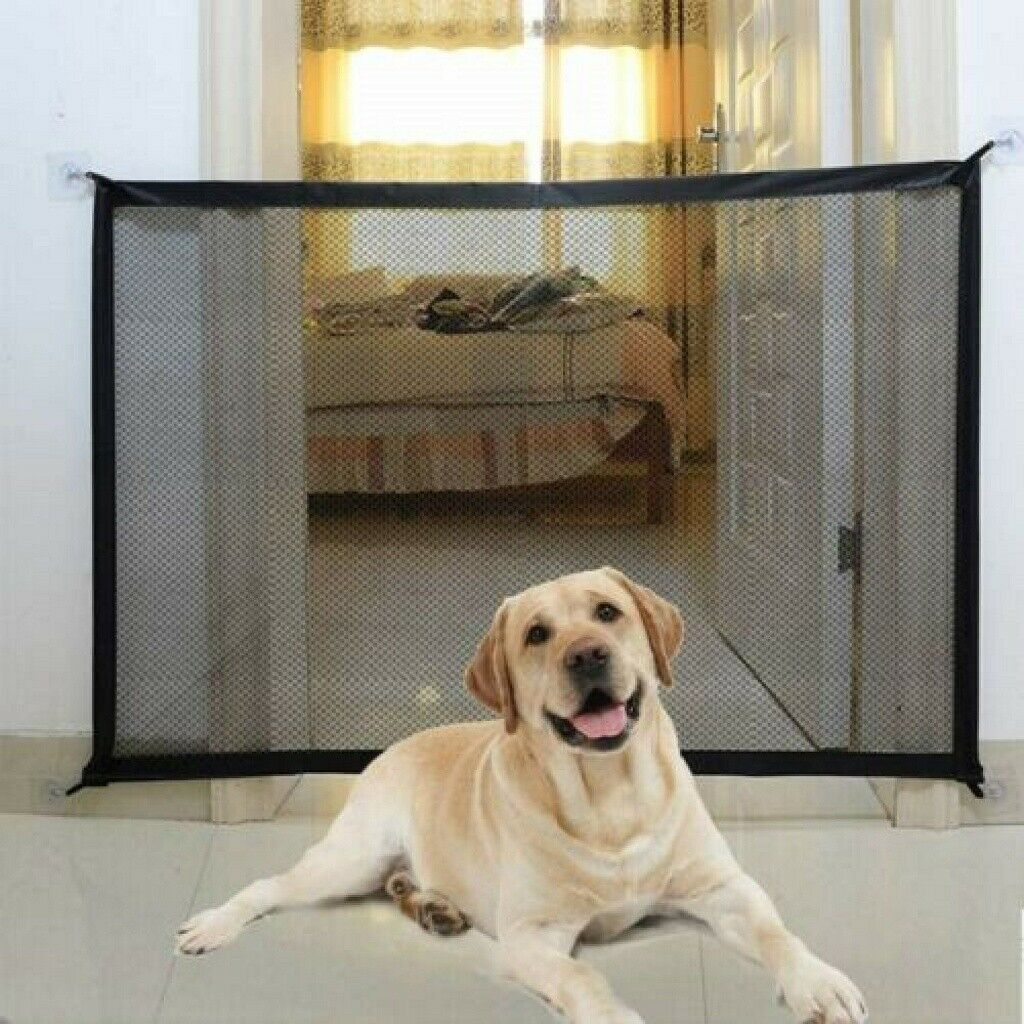 180x72cm Pet Gate Mesh Safe Fence Guard Stair Dog Net