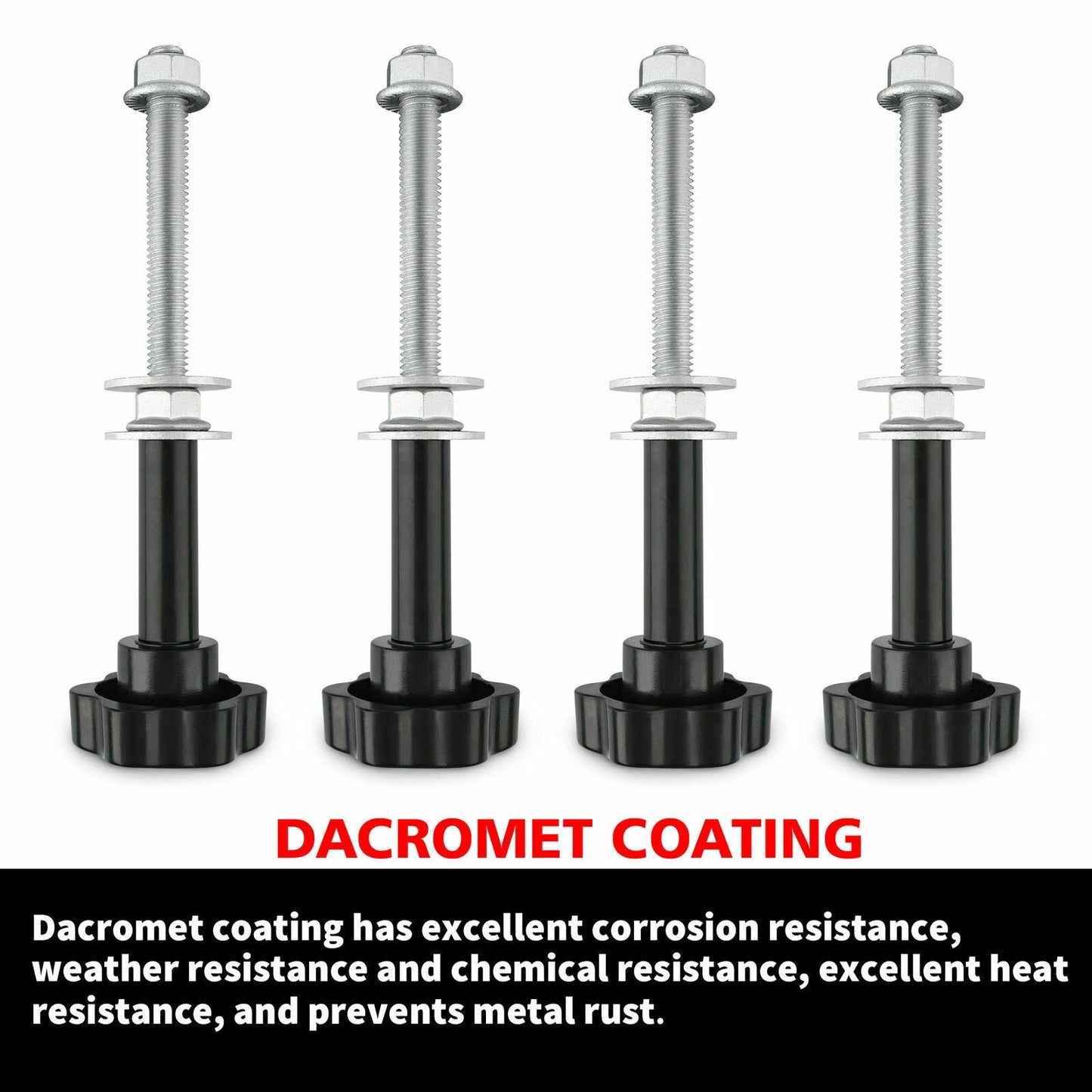 X-BULL Mounting Kit Tracks Fixing Pins Recovery tracks Pins Holders Roof Rack4X4