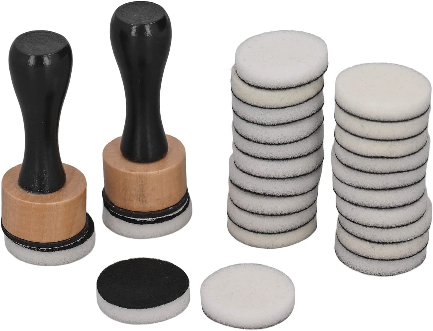 26PCS Ink Paints Mixing Blending Tool Mini Round Foam