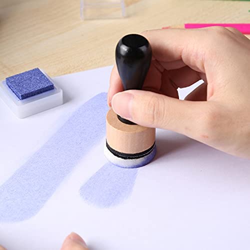 26PCS Ink Paints Mixing Blending Tool Mini Round Foam