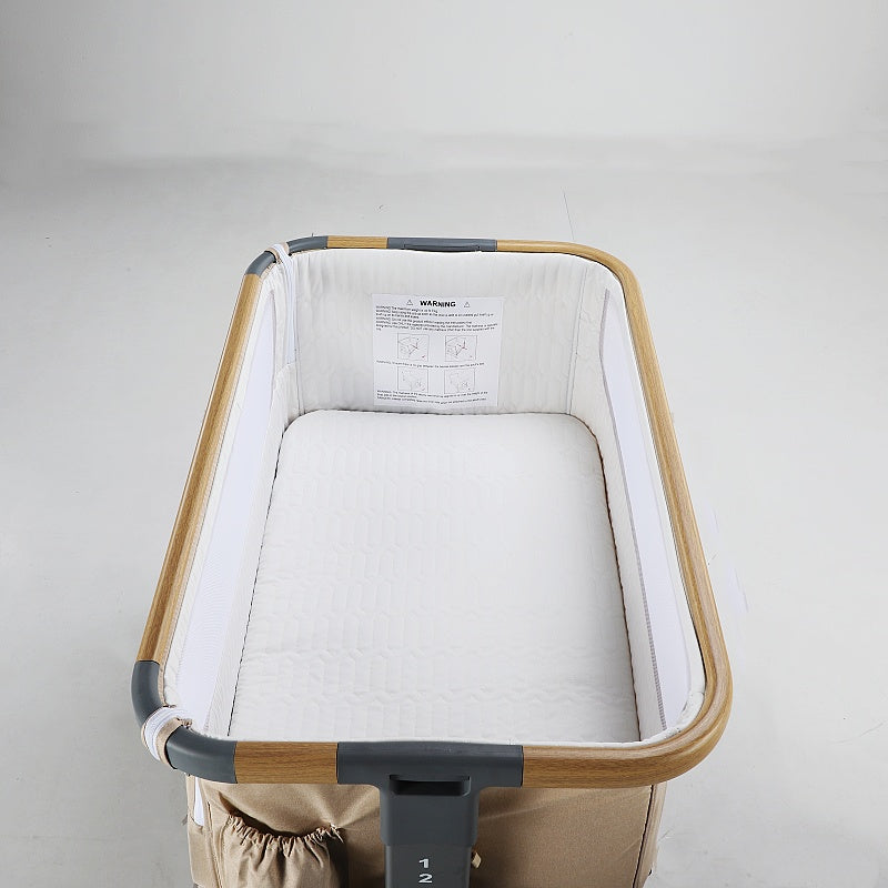 Baby Brightness Co Sleeper Bassinet Beige