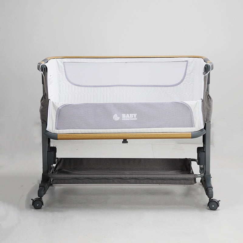 Baby Brightness Co Sleeper Bassinet Grey