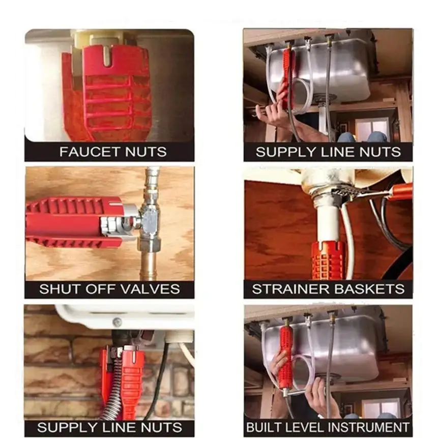 Sink Wrench Plumbing Repair Tool (2 types available)