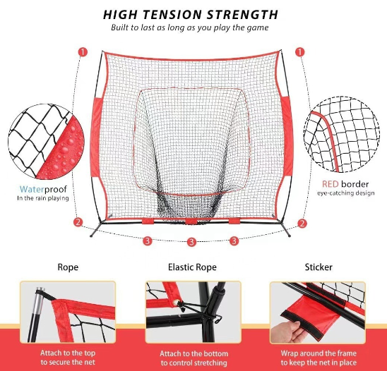 213x213cm Baseball Softball Practice Net