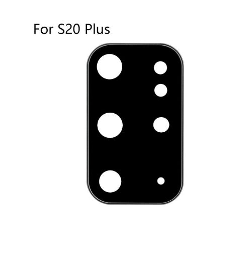 For Samsung Galaxy S20 Plus S20+ 5G Camera Lens Screen Protector Cover Black - salelink.co.nz