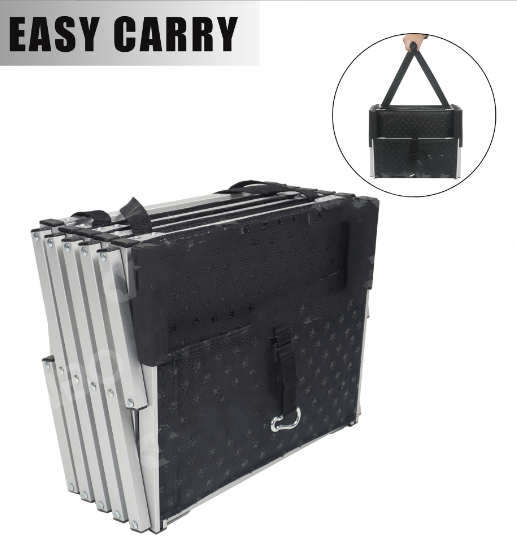 Adjustable Aluminum Dog Stairs Dog Ramp Pet Ladder