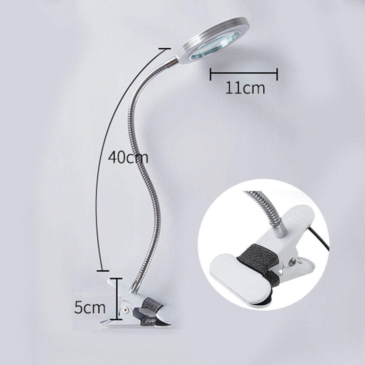 8X Magnifying Lamp Desk Table Magnifier Light - salelink.co.nz