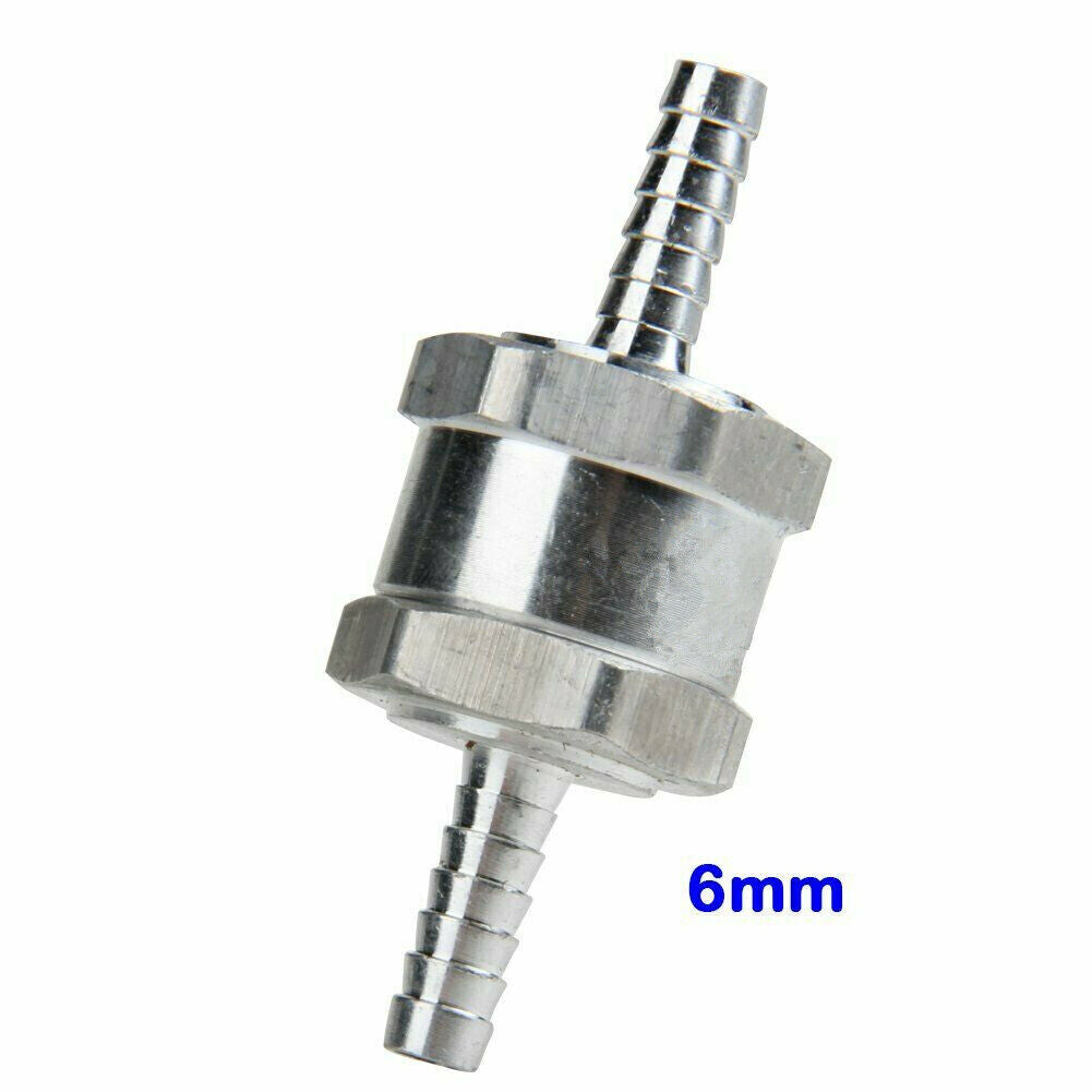 6mm Aluminum One-way Non-return Check Valve