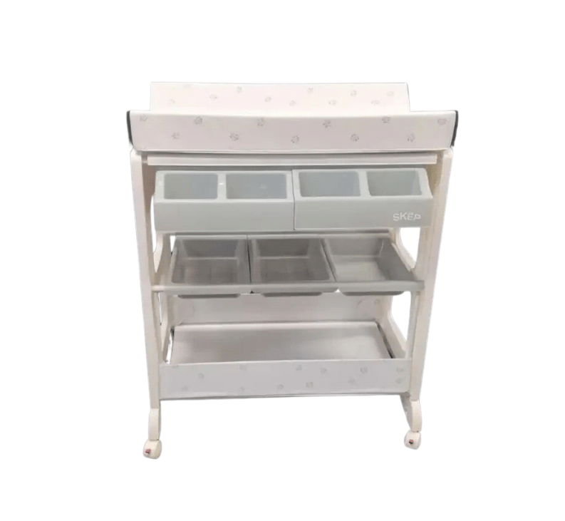 SKEP Change Table with Bath Tub - Zebra