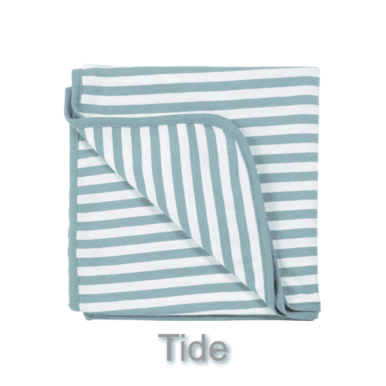 *BUY 1 GET 1 FREE* Woolbabe Merino/Organic Cotton swaddle/blanket STRIPES