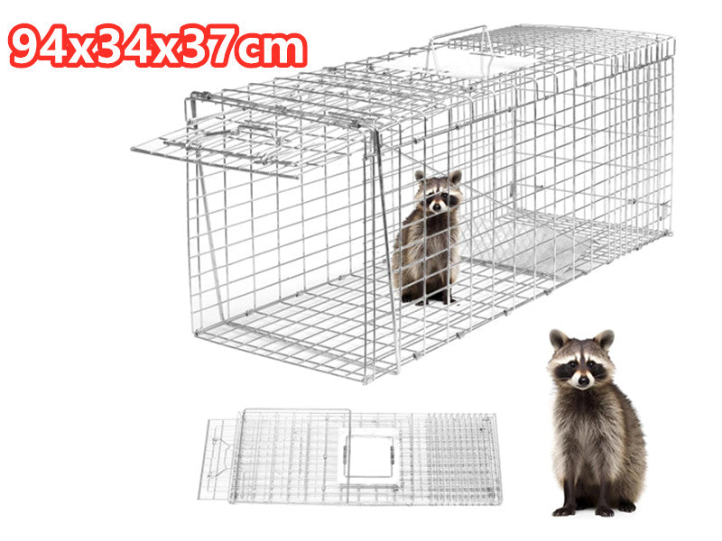 94 x 34 x 37cm Animal Trap Live Catch Possum Fox Rat