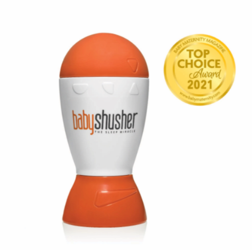 The Baby Shusher got gold for the Top Choice Awards in 2021.
