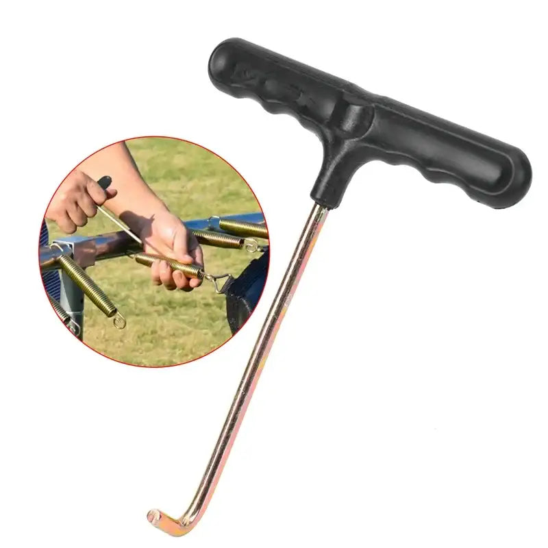 Trampoline Spring T-Hook Tool