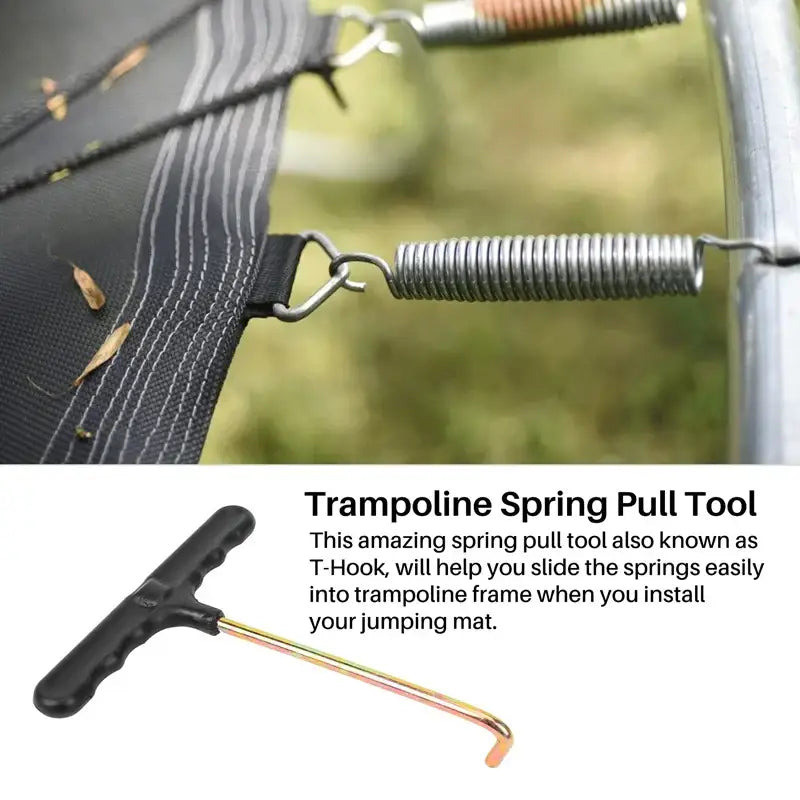 Trampoline Spring T-Hook Tool