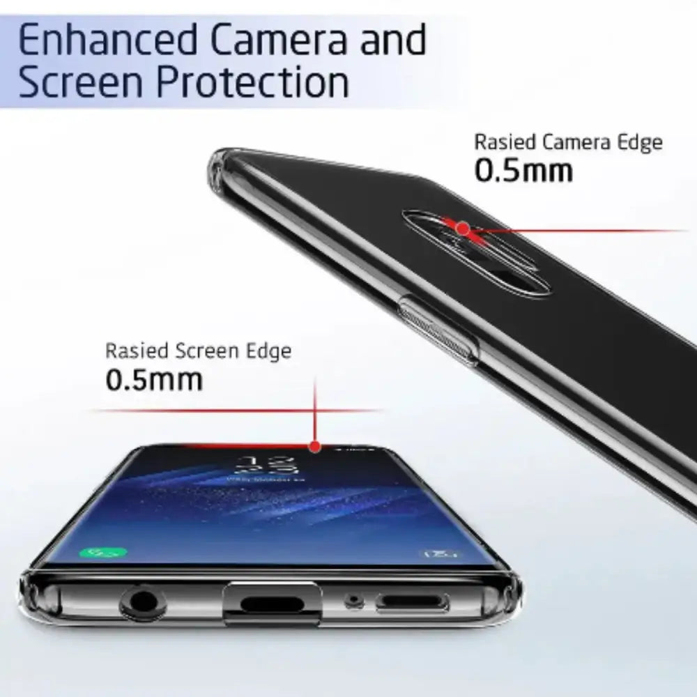Transparent Soft Clear Case for Samsung Series