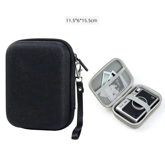 Hard Shell Travel Camera Bag for Instax Mini EVO, Mini Link 2 & Accessories