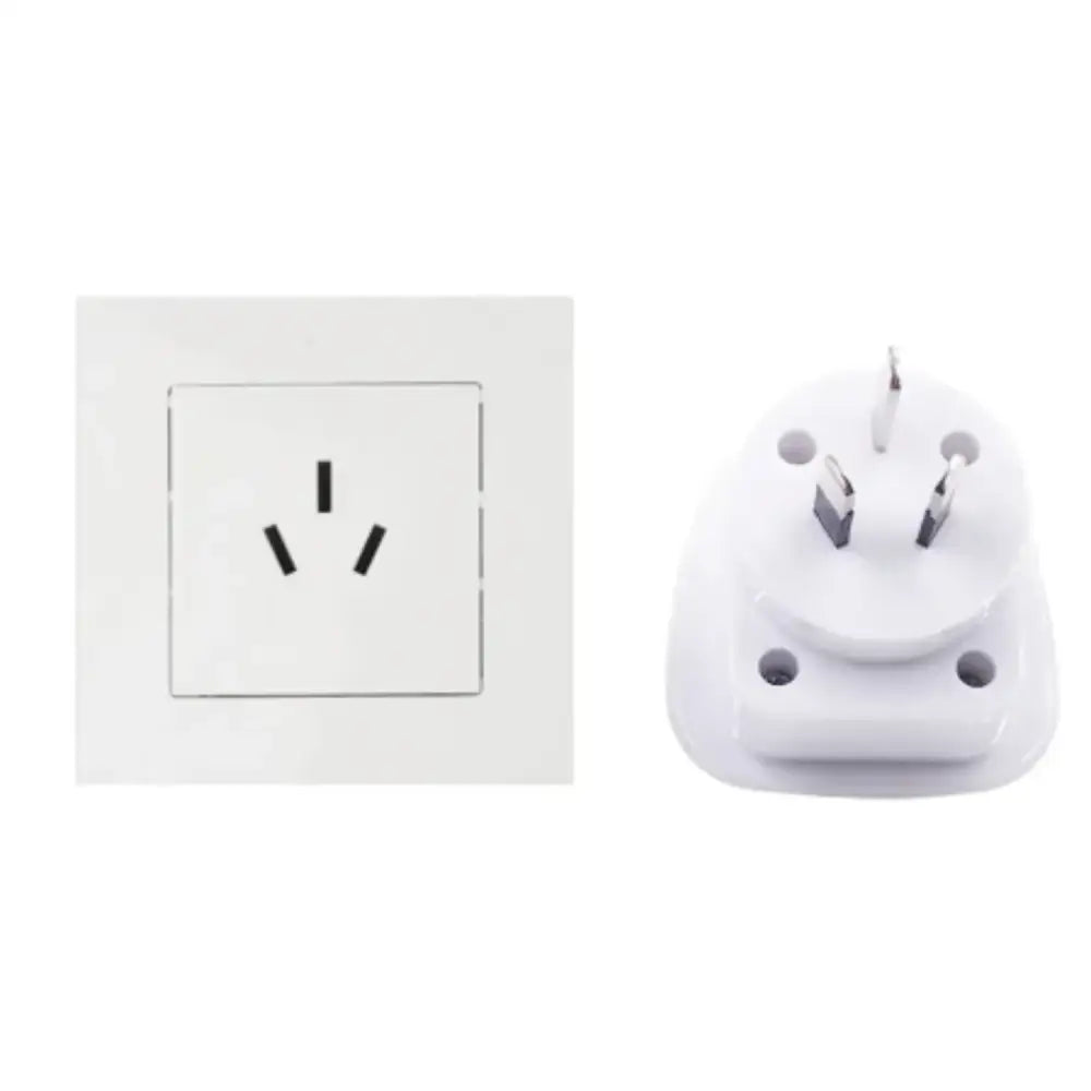 UK/US to AU Power Plug Adapter – 10A 250V