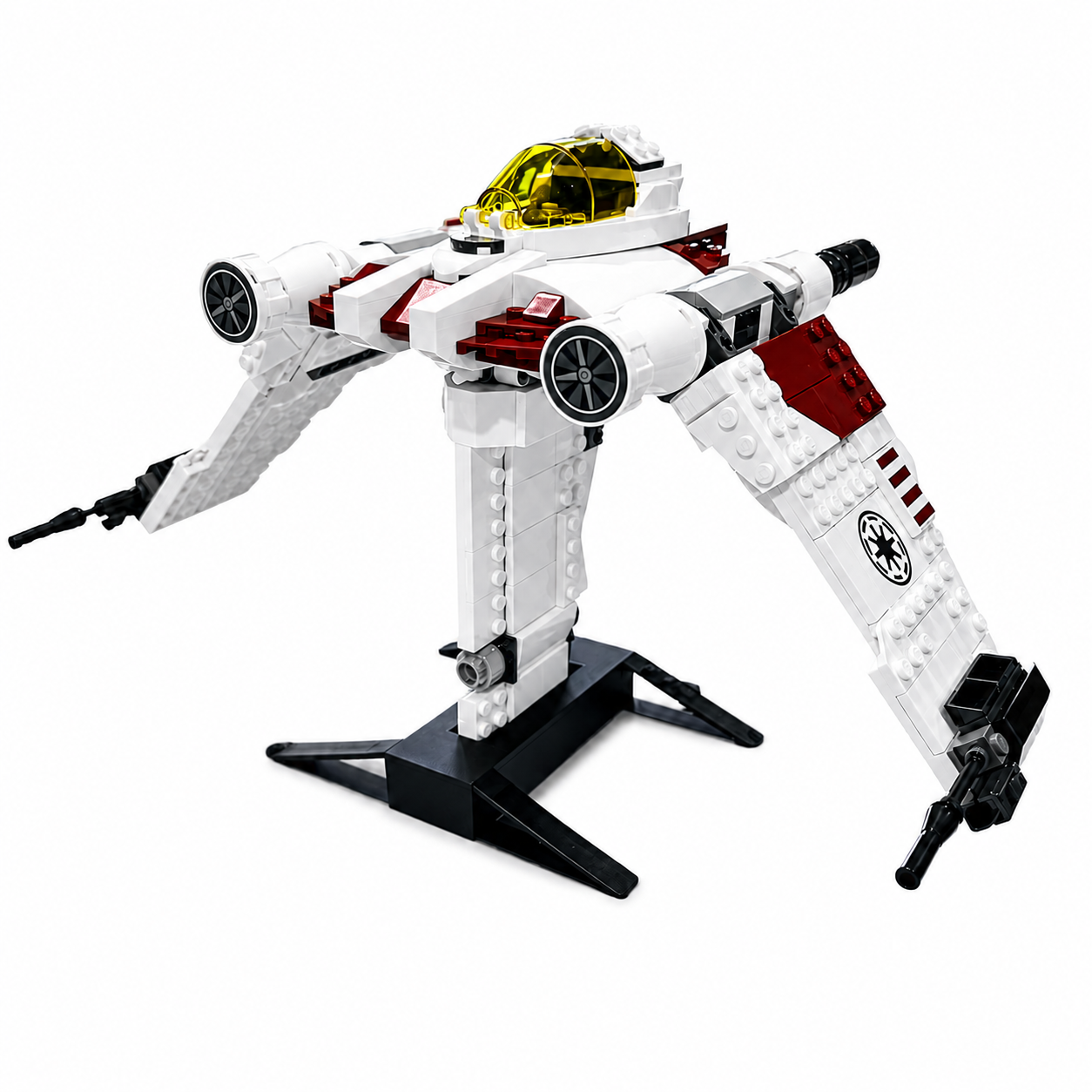 Display Stand for LEGO® V-19 Torrent™ (75432, 2025 Version)