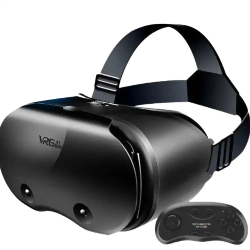 VR Headset with Wireless Rocker for Smartphones