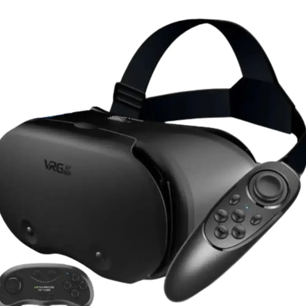 VR Headset with Wireless Rocker for Smartphones