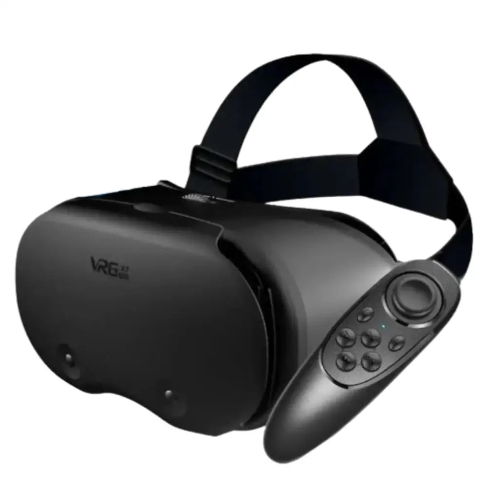 VR Headset with Wireless Rocker for Smartphones