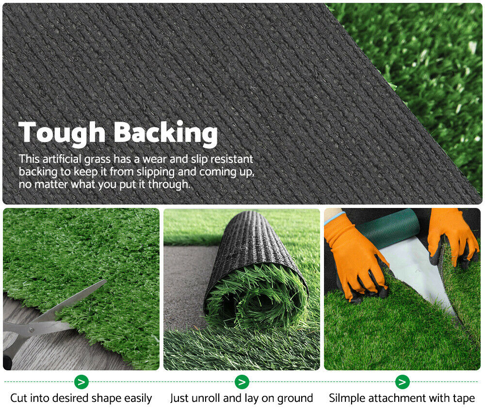 1X10M Artificial Grass 17MM 10M2