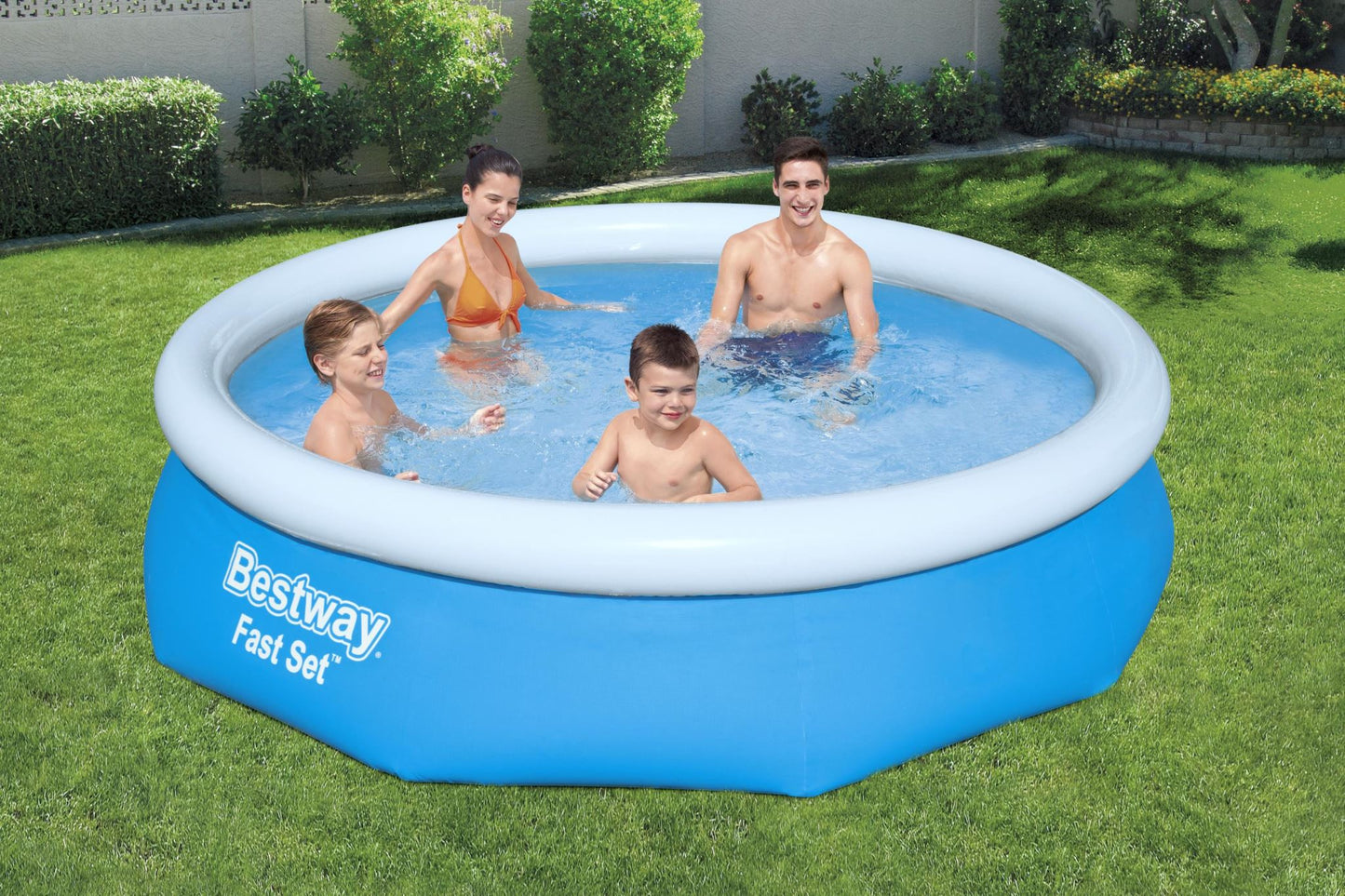 Bestway Fast Set Round Above Ground Pool 3.05m x 76cm with Pump