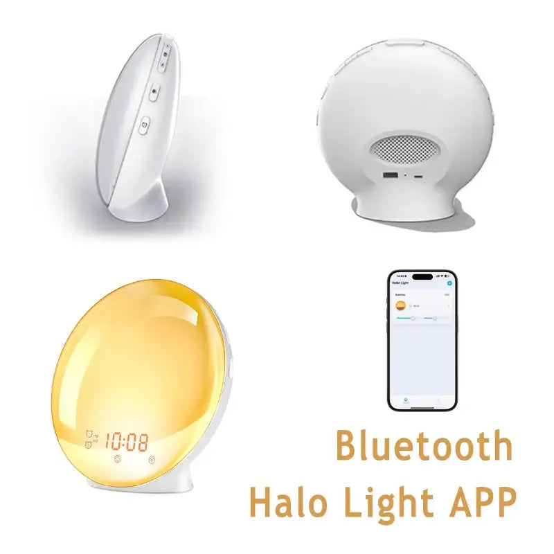 Wake-Up Light Alarm Clock – Sunrise/Sunset Simulation