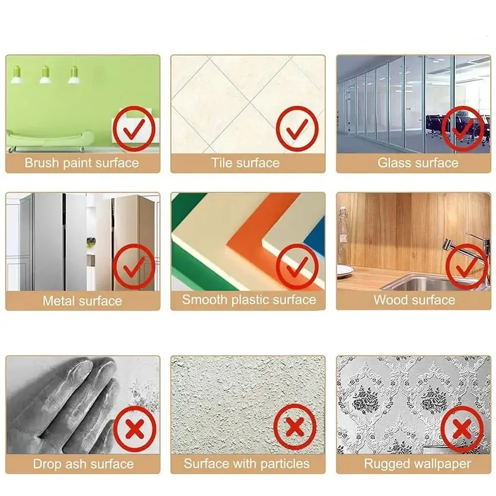 Waterproof Self-Adhesive Wallpaper (14 colours available)