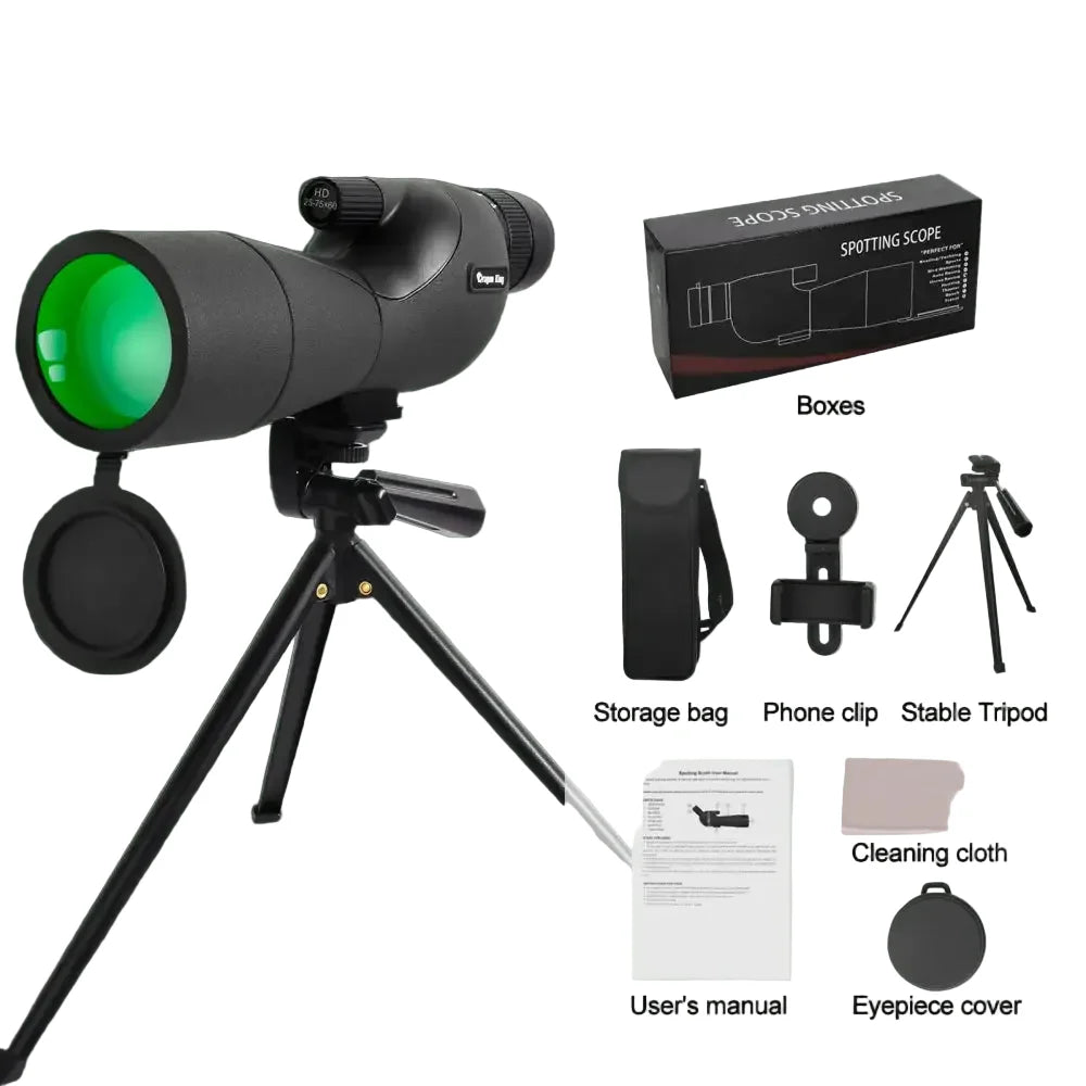 Waterproof Spotting Scope with Tripod